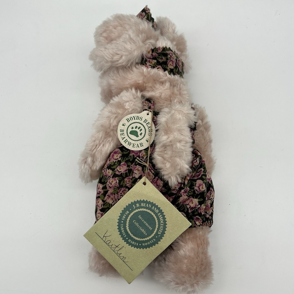 Vintage Boyds Bears Collectible Plush Pig Kaitlin 9" - Picture 3 of 5